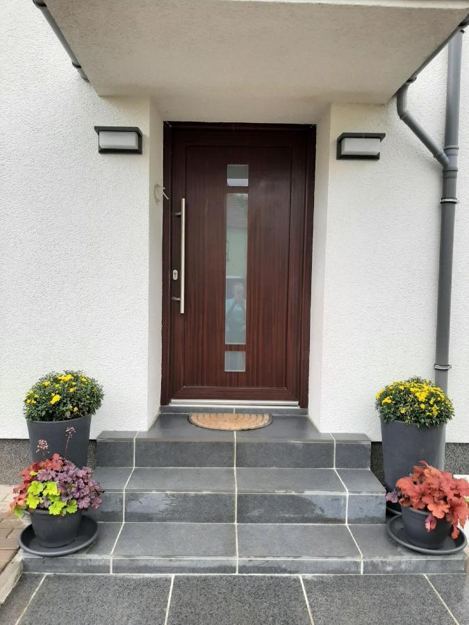 Design Maisonette - 24H Self-Check-In - Bis 7 Pers - In Direkter Weihernaehe - Parkplatz - Wifi - Balkon -Terrasse - Radwege Schiffweiler Dış mekan fotoğraf